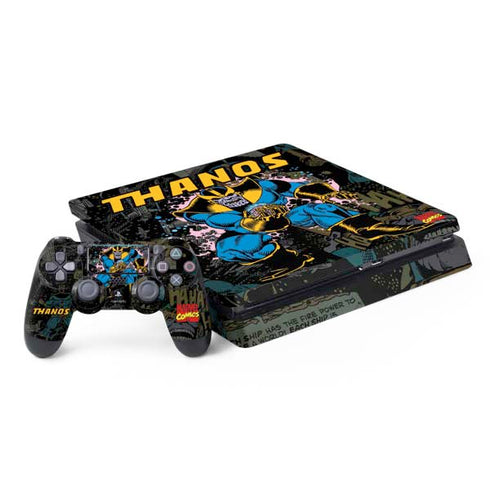 Marvel Classic Comics Thanos PlayStation PS4 Skins